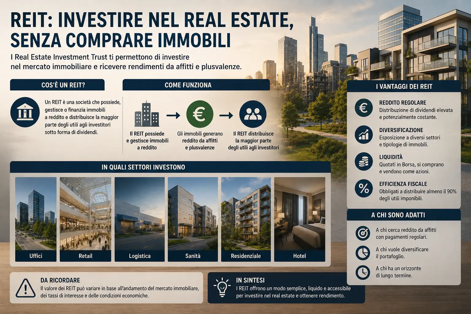 REIT e immobiliare quotato